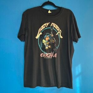 Lady Gaga Enigma T Shirt Men's Size Large Black Las Vegas Music Concert Merch